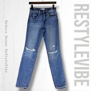 PISTOLA Women’s Size 24 Denim Jeans High Rise Style Straight Fit